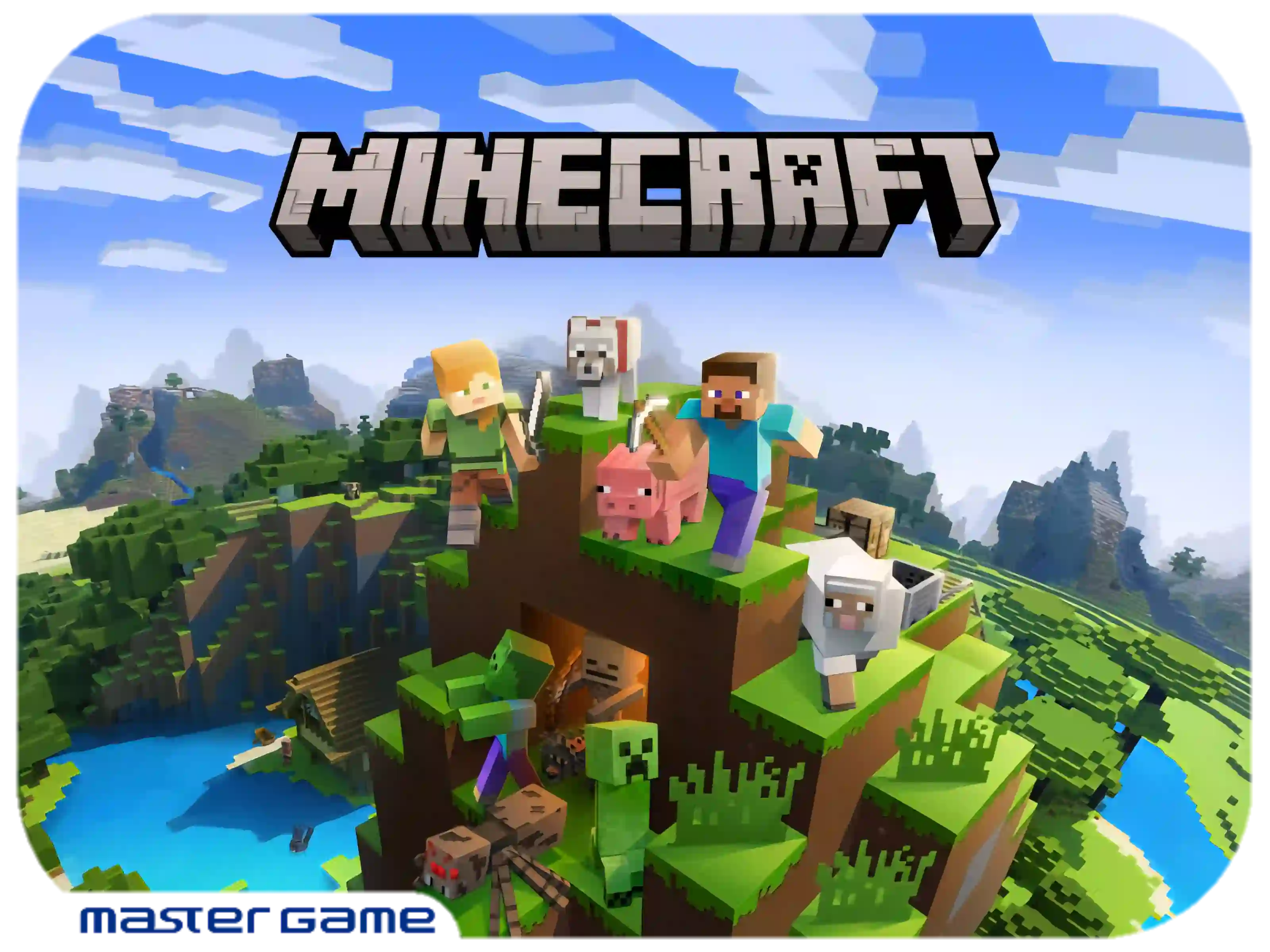 اکانت قانونی بازی Minecraft برای Ps5 و Ps4