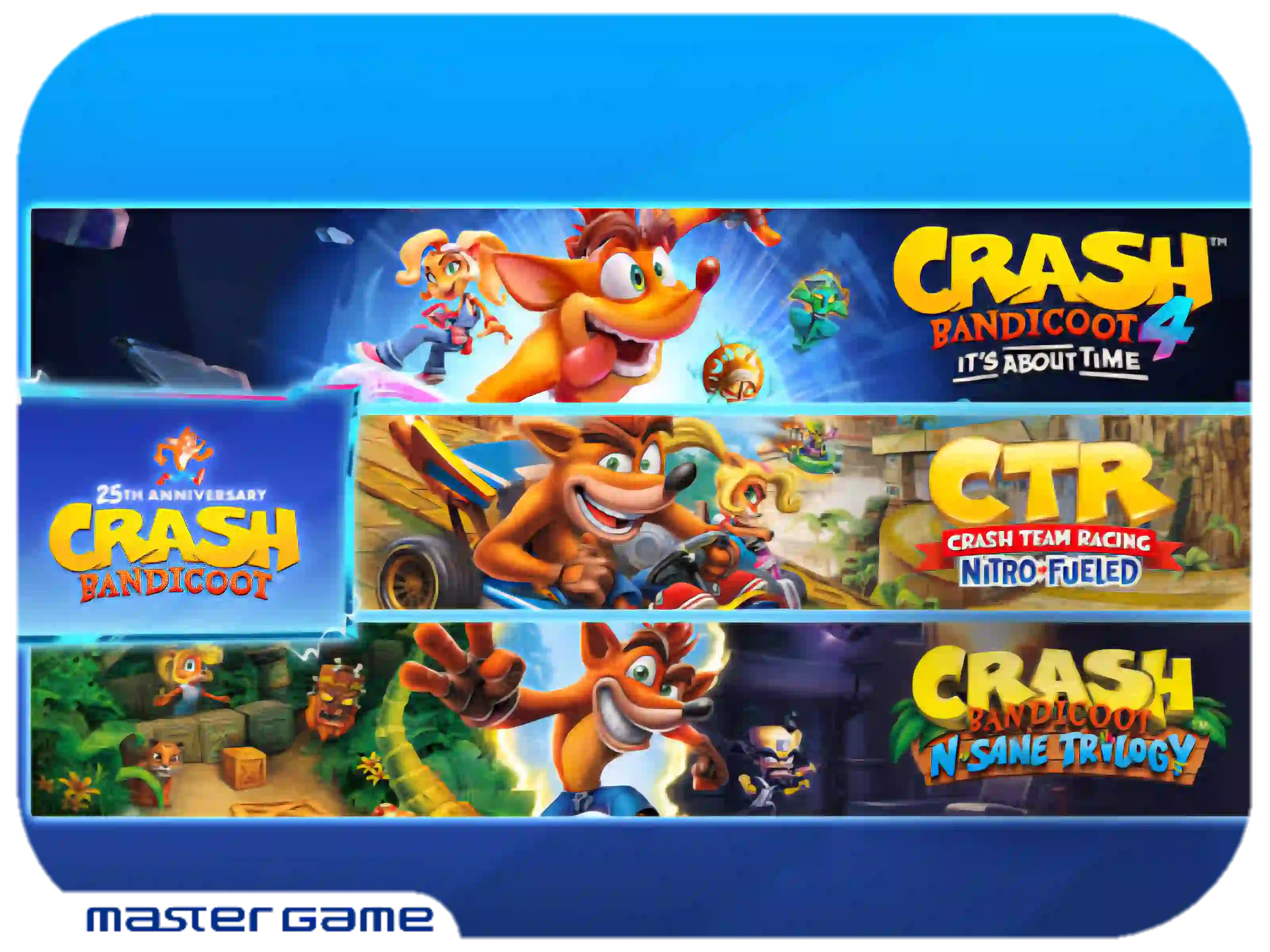 اکانت قانونی بازی Crash Collection برای Ps5 و...